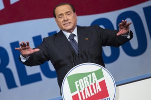 Chiusura campagna elettorale Forza Italia